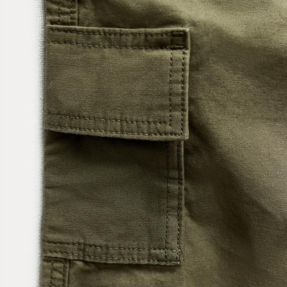 LOOSE FIT CARGO PANTS ZW COLLECTION SIZE 36 - Picture 8 of 11